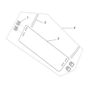 Half windshield assembly