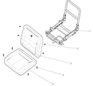 Driver seat assembly