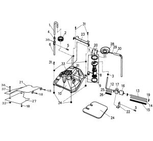 FUEL TANK （FOR TOP PUMP）