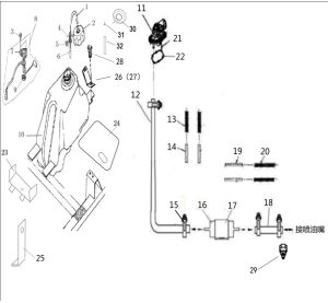 FUEL TANK （EURO 4 FOR DOWN PUMP）