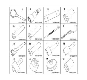 Tools for reparing HZ CVT