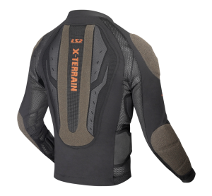 LS2 X-TERRAIN LADY JACKET BLACK GREY