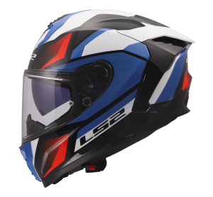 LS2 FF817 CHALLENGER II VIPER WHITE BLUE RED
