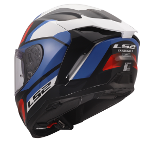LS2 FF817 CHALLENGER II VIPER WHITE BLUE RED