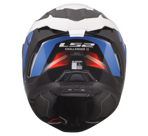 LS2 FF817 CHALLENGER II VIPER WHITE BLUE RED