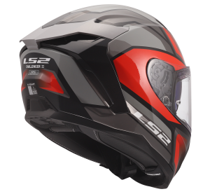 LS2 FF817 CHALLENGER II VIPER GREY RED