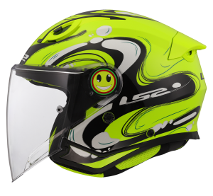 LS2 OF622 FUNNY II GLUP H-VIS YELLOW