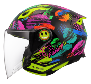 LS2 OF622 FUNNY II JOY BLACK