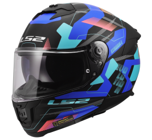 LS2 FF808 STREAM II MIKA BLACK BLUE-06
