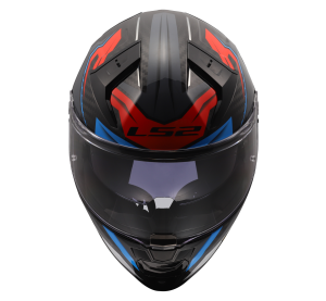 LS2 FF811 VECTOR II C SAVAGE WHITE BLUE RED-06