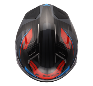 LS2 FF811 VECTOR II C SAVAGE WHITE BLUE RED-06