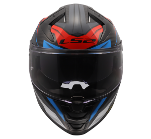 LS2 FF811 VECTOR II C SAVAGE WHITE BLUE RED-06