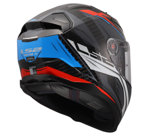 LS2 FF811 VECTOR II C SAVAGE WHITE BLUE RED-06