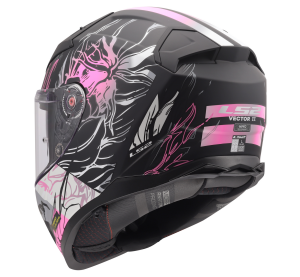 LS2 FF811 VECTOR II DARFLO BLACK PINK-06