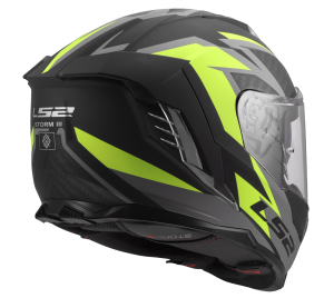 LS2 FF818 STORM III DYNAMO BLACK H-V YELLOW