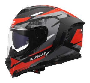 LS2 FF818 STORM III KOMAI BLACK RED