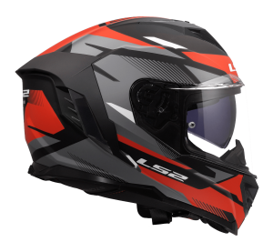 LS2 FF818 STORM III KOMAI BLACK RED