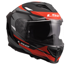 LS2 FF818 STORM III KOMAI BLACK RED