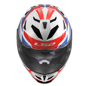 LS2 FF818 STORM III KOMAI WHITE BLUE RED