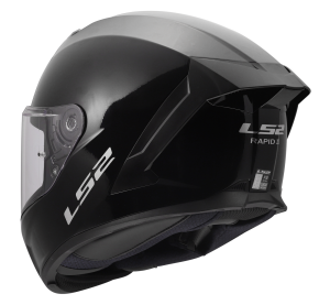 LS2 FF820 RAPID III SOLID GLOSS BLACK