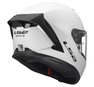 LS2 FF820 RAPID III SOLID GLOSS WHITE