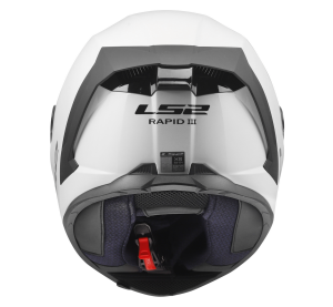 LS2 FF820 RAPID III SOLID GLOSS WHITE