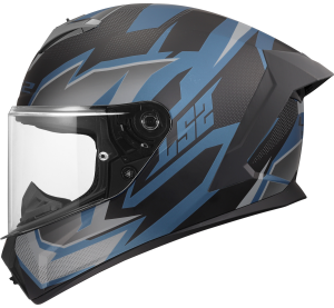 LS2 FF820 RAPID III XTREM BLACK BLUE PETROL
