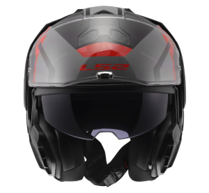 LS2 FF910 ADVANT II GLIDE BLACK GREY RED