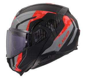 LS2 FF910 ADVANT II GLIDE BLACK GREY RED
