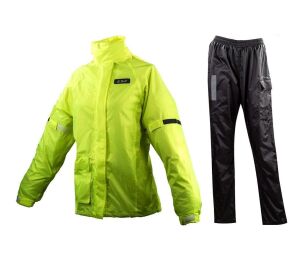 LS2 TONIC LADY RAIN SUIT HI-VIS YELLOW