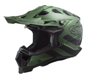 LS2 MX700 SUBVERTER CARGO MATT MILITARY GREEN