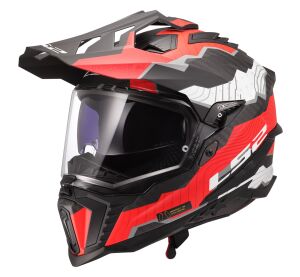 LS2 MX701 EXPLORER C TRICK WHITE RED-06