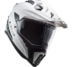 LS2 MX701 EXPLORER SOLID WHITE
