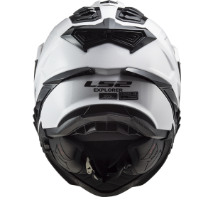 LS2 MX701 EXPLORER SOLID WHITE