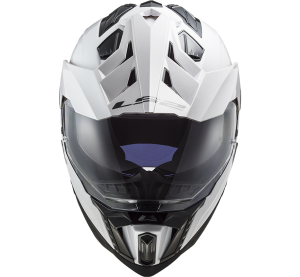 LS2 MX701 EXPLORER SOLID WHITE