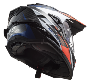 LS2 MX701 EXPLORER C FOCUS G.BLUE WHITE RED