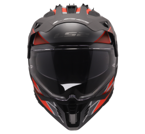 LS2 MX702 PIONEER II BLOCK GREY RED-06