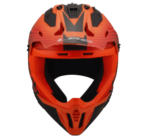 LS2 MX708 FAST II DUCK M.H-V ORANGE RED-06
