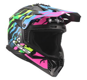LS2 MX708 FAST II GROTESK BLUE PINK GREEN-06