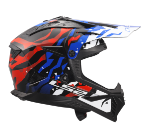 LS2 MX708 FAST II GROTESK WHITE BLUE RED-06
