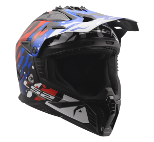 LS2 MX708 FAST II GROTESK WHITE BLUE RED-06