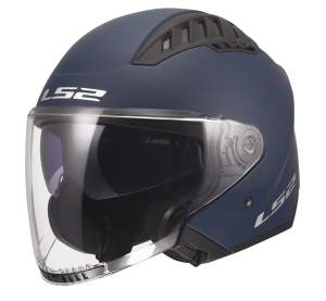 LS2 OF600 COPTER II SOLID MATT NAVY BLUE-06