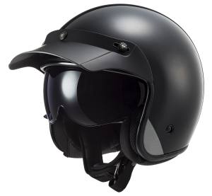 LS2 OF601 BOB SOLID MATT BLACK