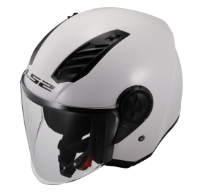 LS2 OF616 AIRFLOW II SOLID GLOSS WHITE-06