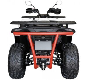 XRW REAR BUMPER ALU SX6 RED 2560 - SEGWAY SNARLER AT5 S / L