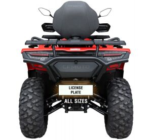 XRW REAR BUMPER CX8 BLACK - CFMOTO CFORCE 450-520 L (2022+)