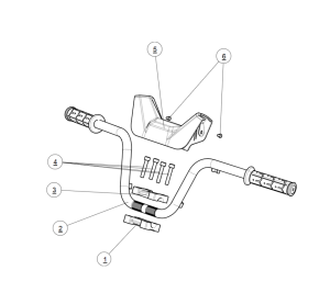 STEERING SYSTEM (HADLEBAR COVER)