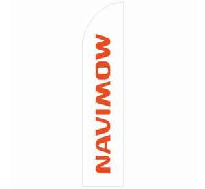 Navimow Flag 90x400cm - logo Navimow