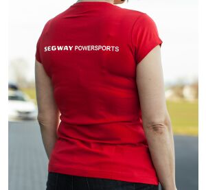 SEGWAY POWERSPORTS Red Women T-shirt