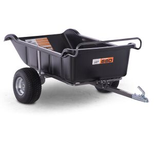 SHARK ATV TRAILER GARDEN 680 BLACK, 2 WHEEL